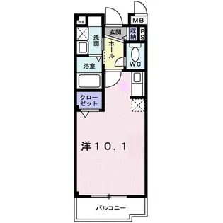アンジュ【1階】の間取り