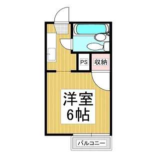 フレグランス中沢【2階】の間取り