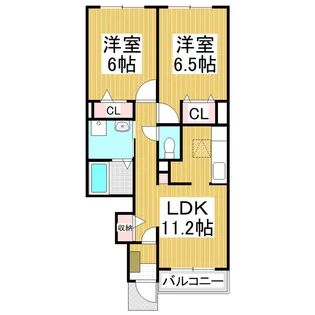 エラブル【1階】の間取り
