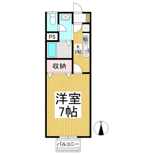 プレジール相生Ⅰ【1階】の間取り