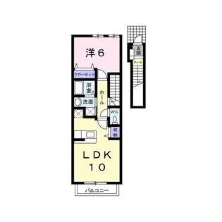 ドゥーセット【2階】の間取り