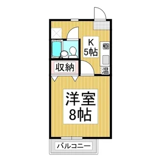 フォーレスト21【2階】の間取り