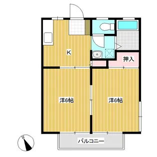佐藤ハイツ A【2階】の間取り