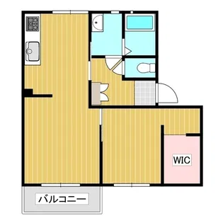 フォーレス砂田B【2階】の間取り
