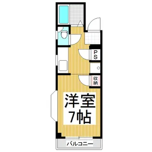 アシスト長野マンションⅡ【2階】の間取り