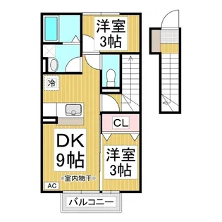 ラシーヌ・T【2階】の間取り