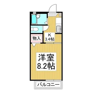 ディアスりんどう A棟【1階】の間取り