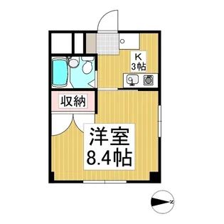本郷マンション【2階】の間取り