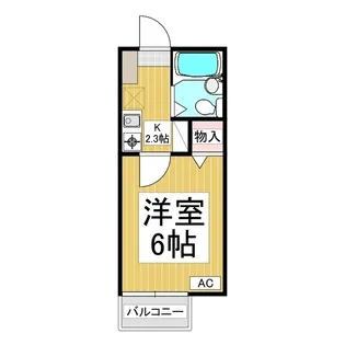 ソレイユ長野【1階】の間取り