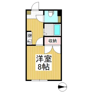 ラ・フォーレ本郷館【1階】の間取り