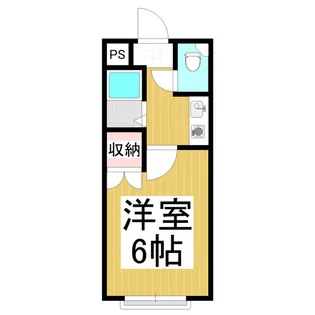 ベルメゾン【3階】の間取り