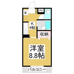 サンプローチ【5階】の間取り