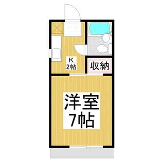 カノープスあおき【1階】の間取り