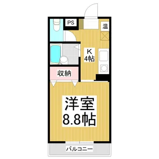 サンプローチ【2階】の間取り