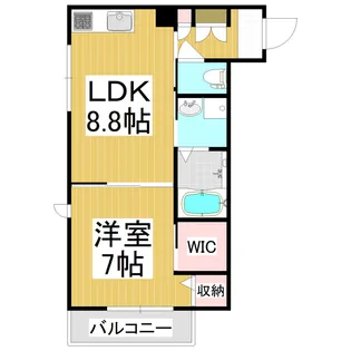 Floral Square【2階】の間取り