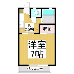 シャンポール本郷【2階】の間取り