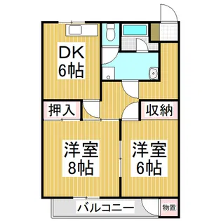 グランメゾン桐原【3階】の間取り
