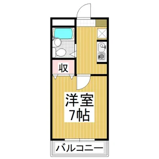 平林ピア Ⅲ【2階】の間取り