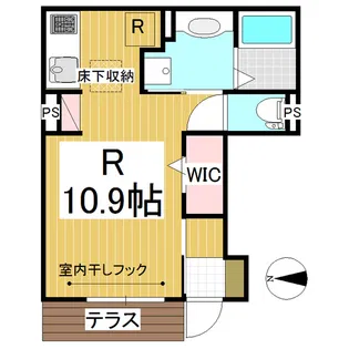 グレイス・ドミール【1階】の間取り
