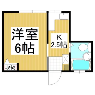 ソレイユK【2階】の間取り