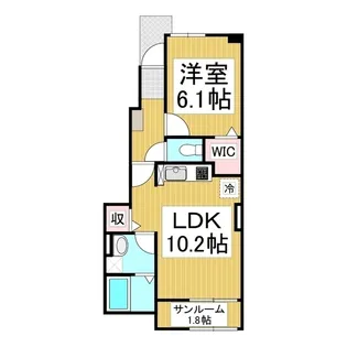 セリーノ T【1階】の間取り