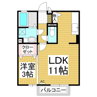 グラノーラ【2階】の間取り