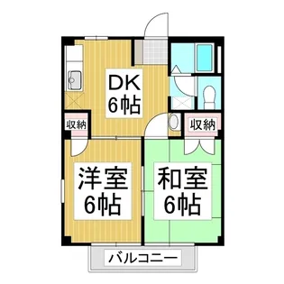 ヴェルドミール【2階】の間取り