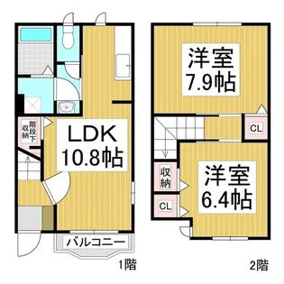 ヴィオラ・パルマータ【1階】の間取り