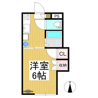 ハイツサンフラワー【1階】の間取り