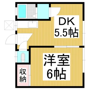 ヒルズフロント小柴見【1階】の間取り