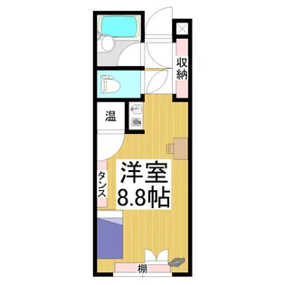 森ビル【6階】の間取り