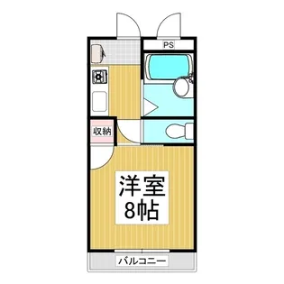 カーサ・クリタ【3階】の間取り