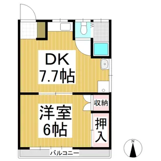 祥和オフィス【2階】の間取り