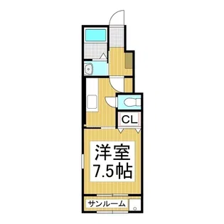 ガーデン・M【1階】の間取り