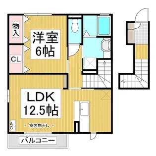 サン・シエル【2階】の間取り