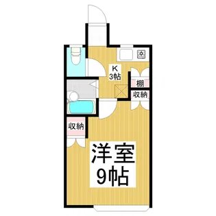 エルシャンテ【1階】の間取り