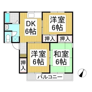 サンヴィレッジ五反田 B棟【1階】の間取り