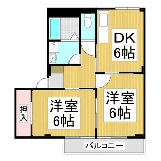 Suplus黒姫【1階】の間取り