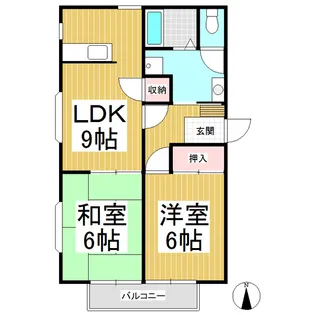 ツイン21【2階】の間取り