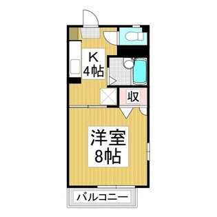 ウィングコート【1階】の間取り