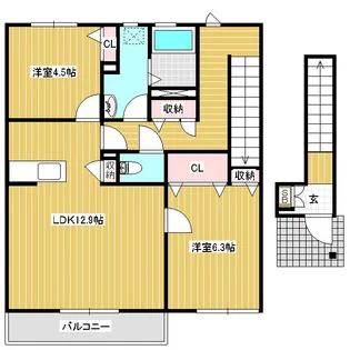 Sun Maison【2階】の間取り