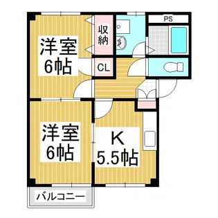 アイムKID【1階】の間取り
