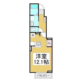 プリマクラッセ【1階】の間取り