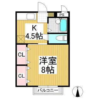 Bienvenido【1階】の間取り