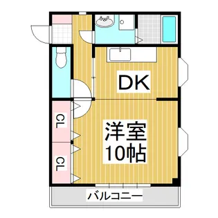 ヴィンヤードテラス【2階】の間取り