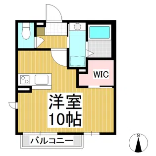 レガーロⅡ【2階】の間取り