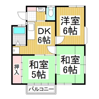 美さきAP(東側)【1階】の間取り