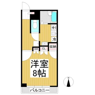 プリムローゼ青木島【3階】の間取り