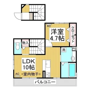 トリニティ【2階】の間取り