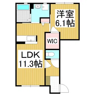 ボナール N【1階】の間取り